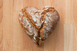 brot in herzform