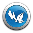 énergies vertes sur bouton bleu