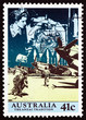 Postage stamp Australia 1990 Scene from WWII