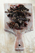jerky beef - homemade dry cured spiced meat