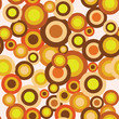 Retro Circles Background