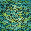 Abstract green marine background imitating fish scales. Eps10