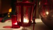Video: lanterne rouge et bougies lanterne rouge et bougies