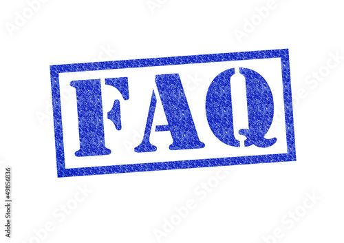 Illustration: FAQ Stamp FAQ Stamp