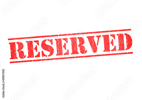 Illustration: RESERVED Stamp RESERVED Stamp