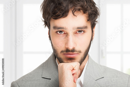 Photo: Handsome young man Handsome young man