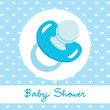 Vector: Blue Pacifier Design Blue Pacifier Design