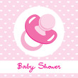 Vector: Pink Pacifier Design Pink Pacifier Design