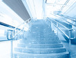 Escalator in modern interior toned Escalator in modern interior toned