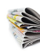 Photo: Stack of newspapers Stack of newspapers
