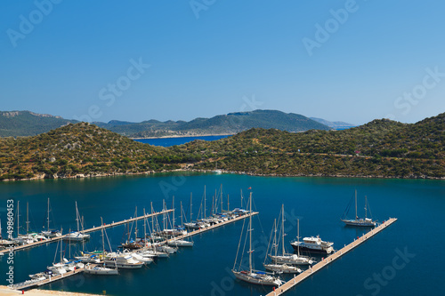 Photo: Yachts in Kas Turkey Yachts in Kas Turkey