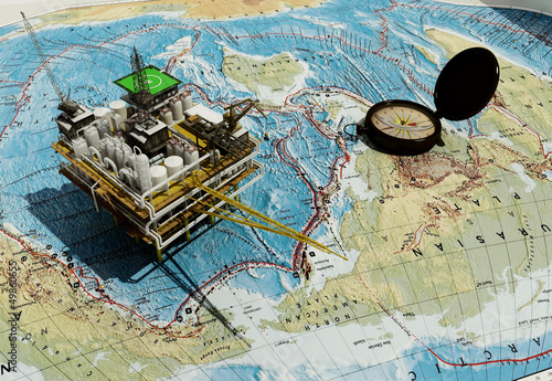 Illustration: Oil Rig Oil Rig