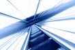 Escalator in modern interior toned Escalator in modern interior toned