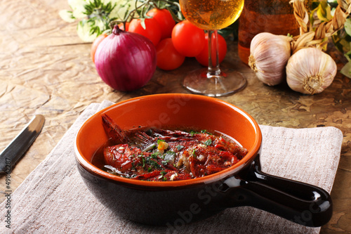 Photo: Soup of fresh fish Soup of fresh fish