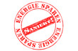 Saniert Stempel