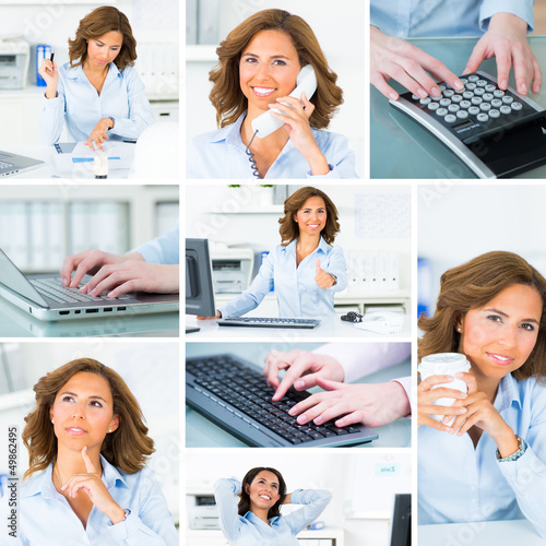 Photo: business composition mit frau business composition mit frau