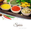 Colorful mix of spices