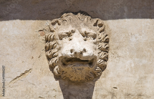 Photo: Bentivoglio palace. Ferrara. Emilia-Romagna. Italy. Bentivoglio palace. Ferrara. Emilia-Romagna. Italy.