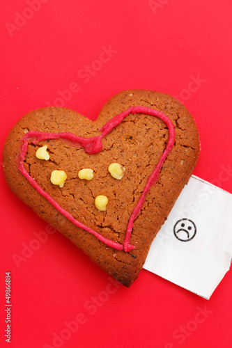 Photo: heart cookie heart cookie