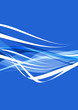 digital blue wave design