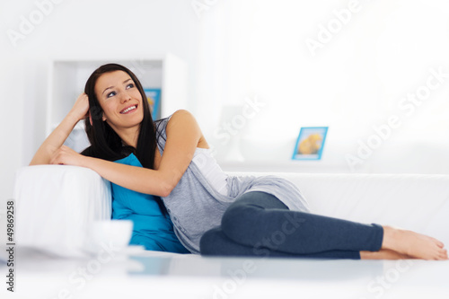 Photo: Relaxation on sofa Relaxation on sofa