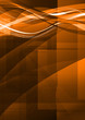 orange brochure design