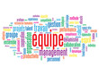 Nuage de Tags "EQUIPE" (travail esprit d’équipe gestion projets)