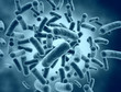 Bacteria high resolution 3d render