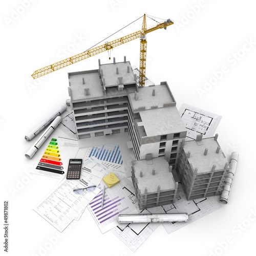 Photo: Construction project overview Construction project overview