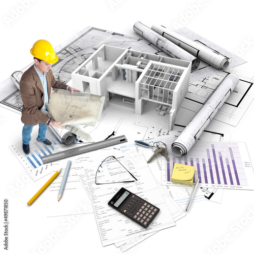 Photo: Construction project, general view Construction project, general view