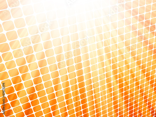 Vector: Red yellow rays light 3D mosaic. EPS 8 Red yellow rays light 3D mosaic. EPS 8