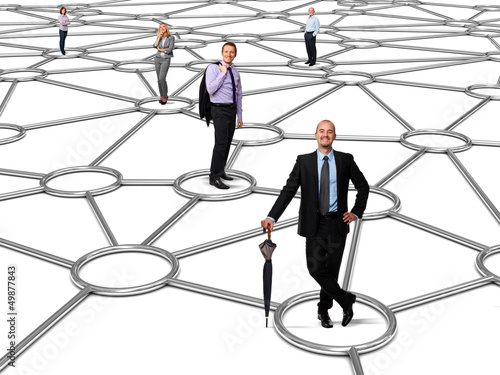 Photo: connection people connection people