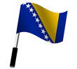 Flagge Bosnien und Herzegowina