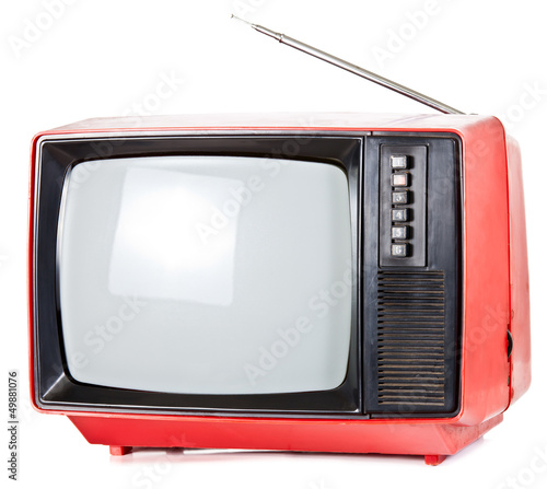 Photo: Vintage portable TV set Vintage portable TV set