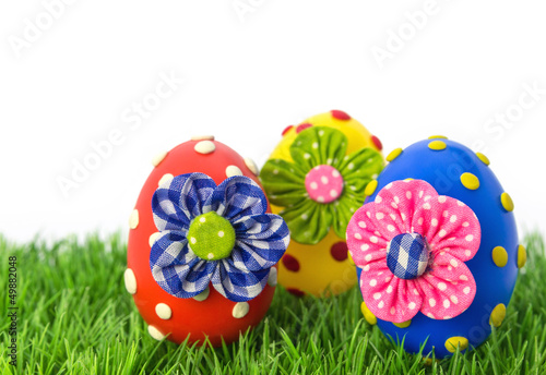 Photo: Bunte Ostereier Bunte Ostereier
