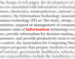 information