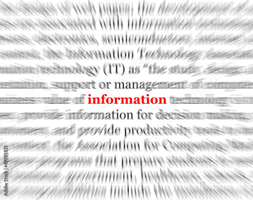 Illustration: information information