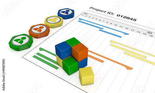 Illustration: project management project management