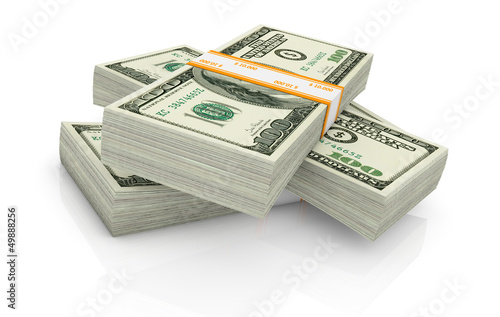 Illustration: us banknotes us banknotes