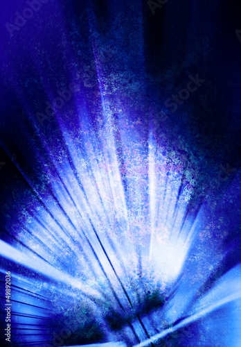 Photo: abstract art blue abstract art blue