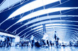 interior of the modern architectural in shanghai airport. interior of the modern architectural in shanghai airport.
