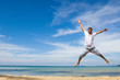jumping man