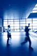 interior of the modern architectural in shanghai airport. interior of the modern architectural in shanghai airport.