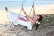 lady on Chaolao Beach