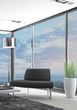 canvas print picture - Mountain Loft with Landscape View | Interior Architecture
