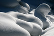 Photo: Schneeformation - structures in the snow Schneeformation - structures in the snow