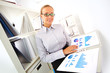 Businesswoman with documents
