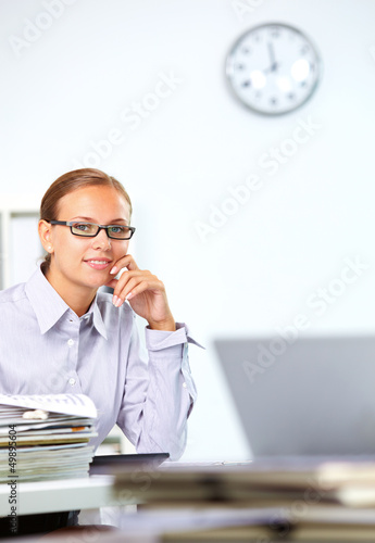 Photo: Smart employee Smart employee