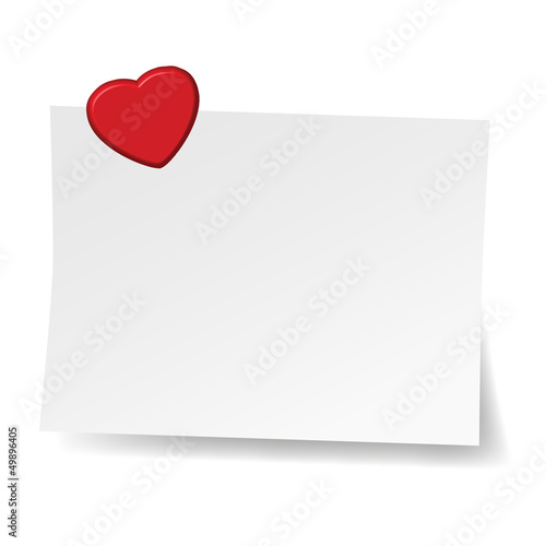 Vector: Note, Heart Note, Heart