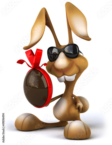 Illustration: Fun rabbit Fun rabbit